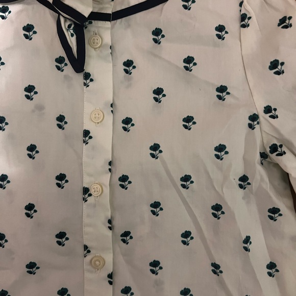 Janie and Jack Floral Button Up - Picture 3 of 3